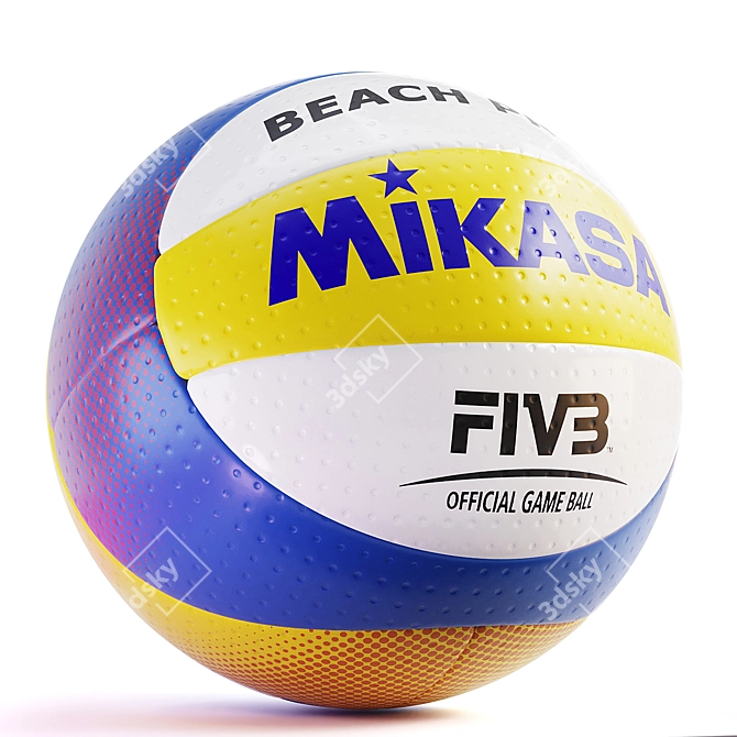 MIKASA Beach Pro Volleyball Ball 3D model image 1