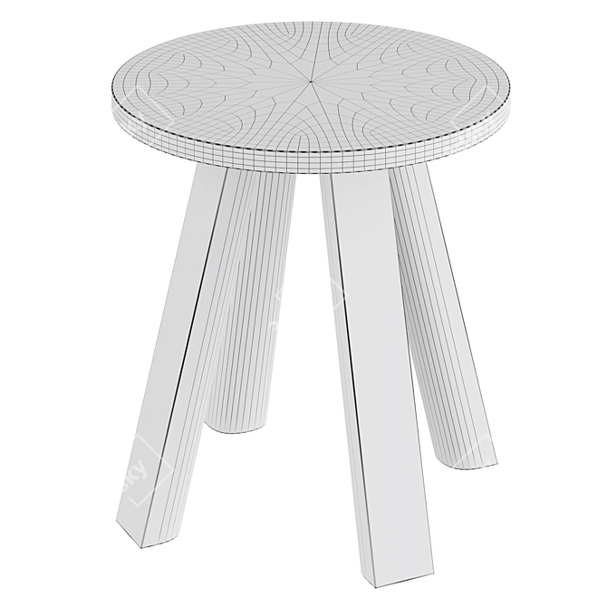 BuzziSpace Buzzimilk Table | Столик 3D model image 4