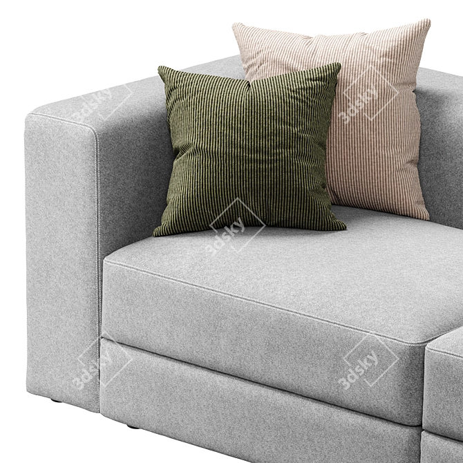 Modular JÄTTEBO Sofa Collection 3D model image 4