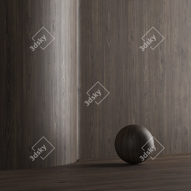 Seamless Oak Texture Pack 3D model image 7