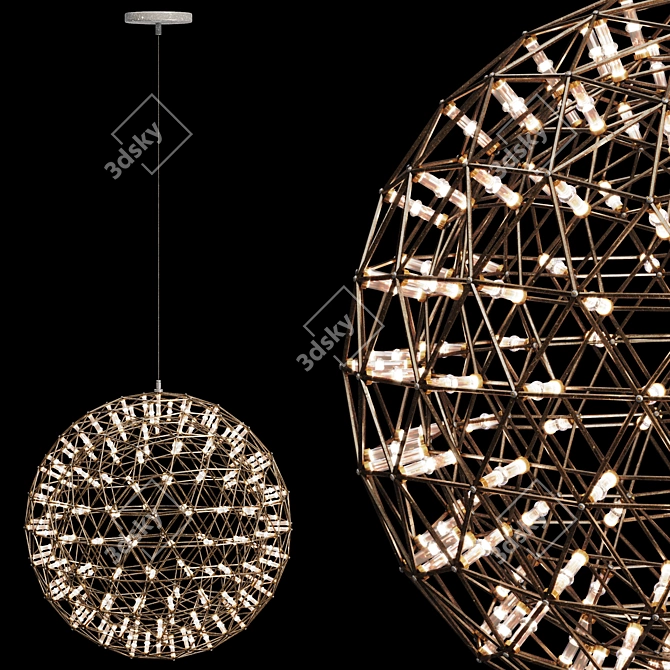 Raimond Pendant Lamp: 3D Model 3D model image 6