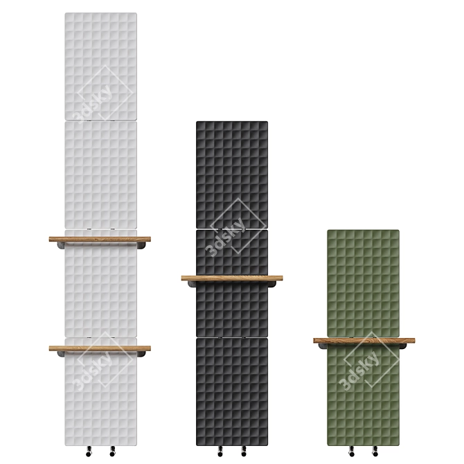 Designer Radiator Antrax IT 3D model image 7