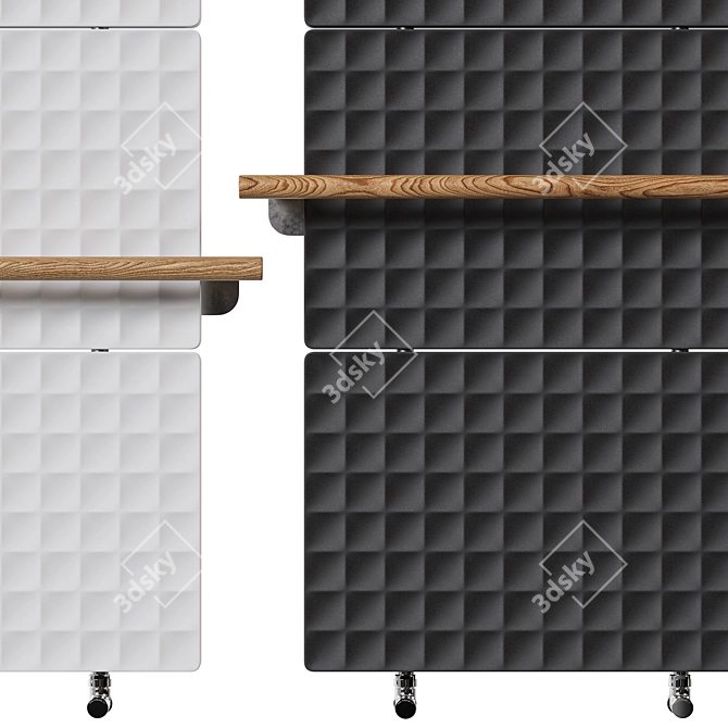 Designer Radiator Antrax IT 3D model image 9