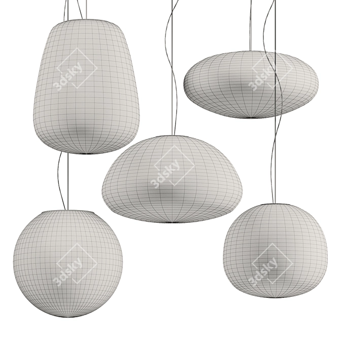 Elegant Lumi Collection Lighting Fixtures 3D model image 3