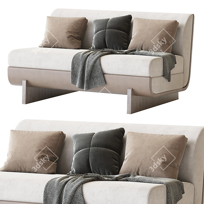 Sleigh Me Sofa: 2016 Version 3D model image 3