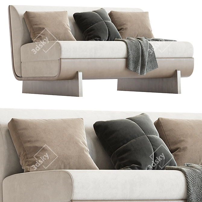 Sleigh Me Sofa: 2016 Version 3D model image 4