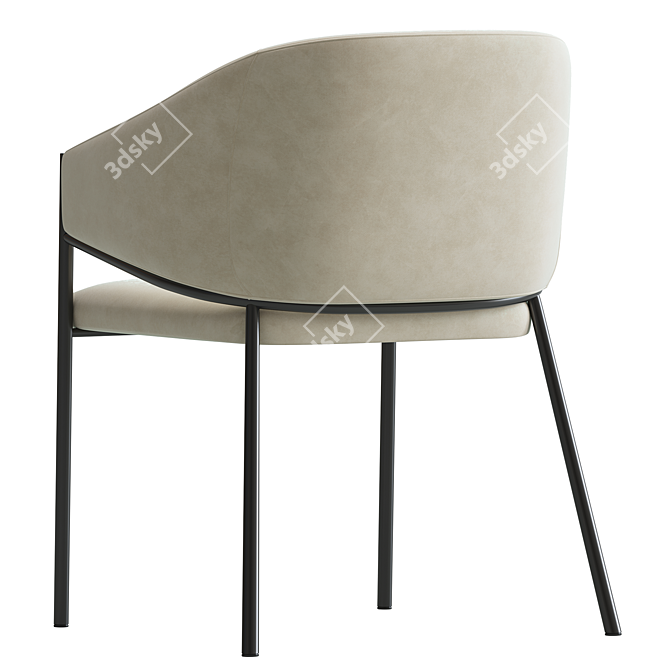 Modern Dill Chair: 2014 Design 3D model image 3