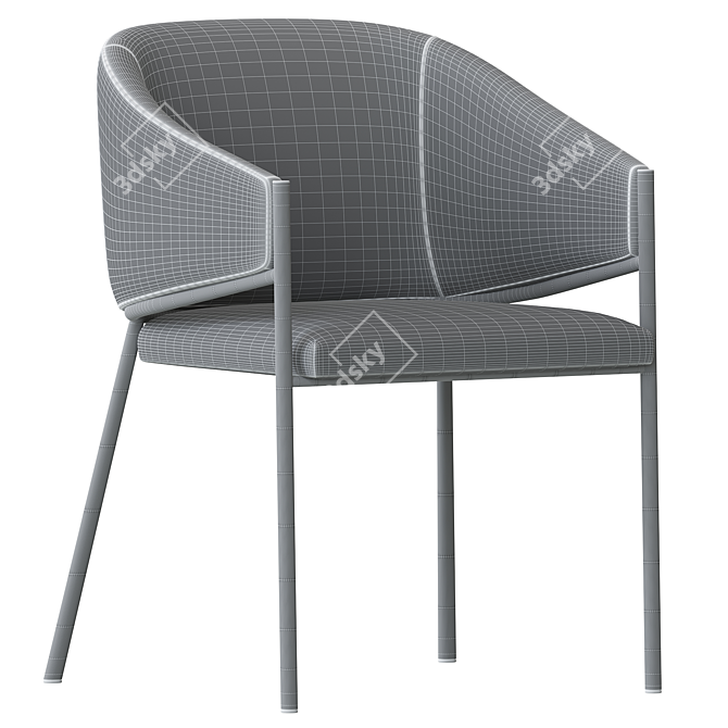 Modern Dill Chair: 2014 Design 3D model image 4