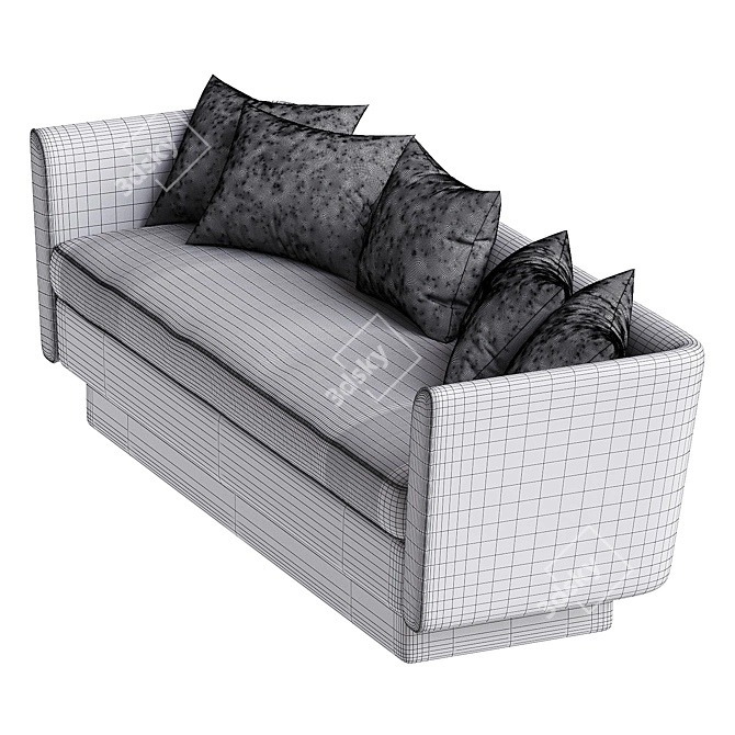 Modern Transforming Sofa Bed 3D model image 3