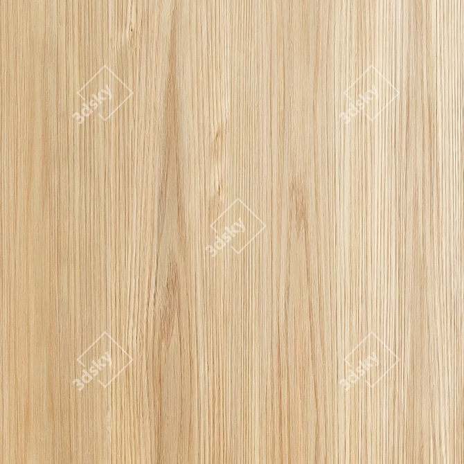 Oak Wood Seamless Texture Set 3D model image 2