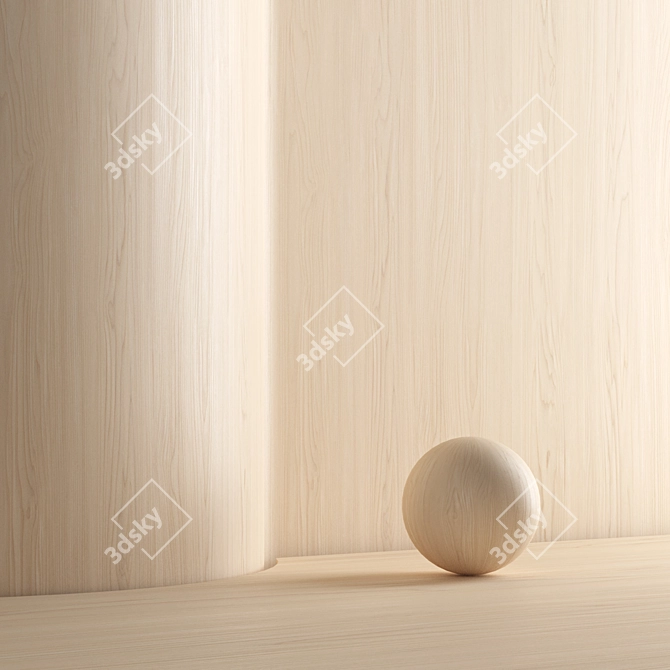 Oak 005 Seamless Wood Texture 3D model image 3