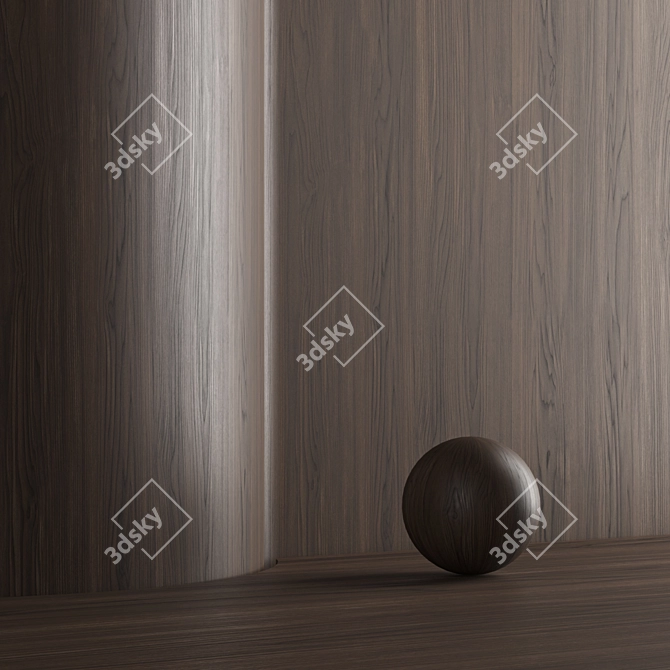 Oak 005 Seamless Wood Texture 3D model image 7