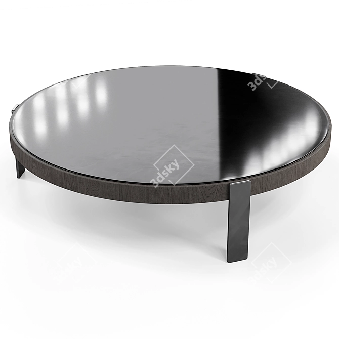 Elegant Mattia Coffee Tables 3D model image 4