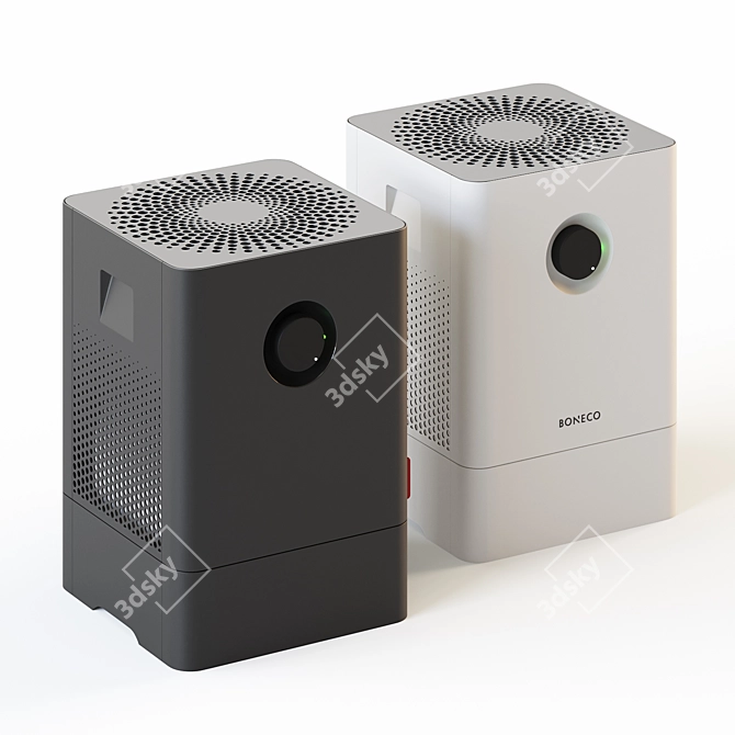 Boneco W200 Air Humidifier - White 3D model image 3