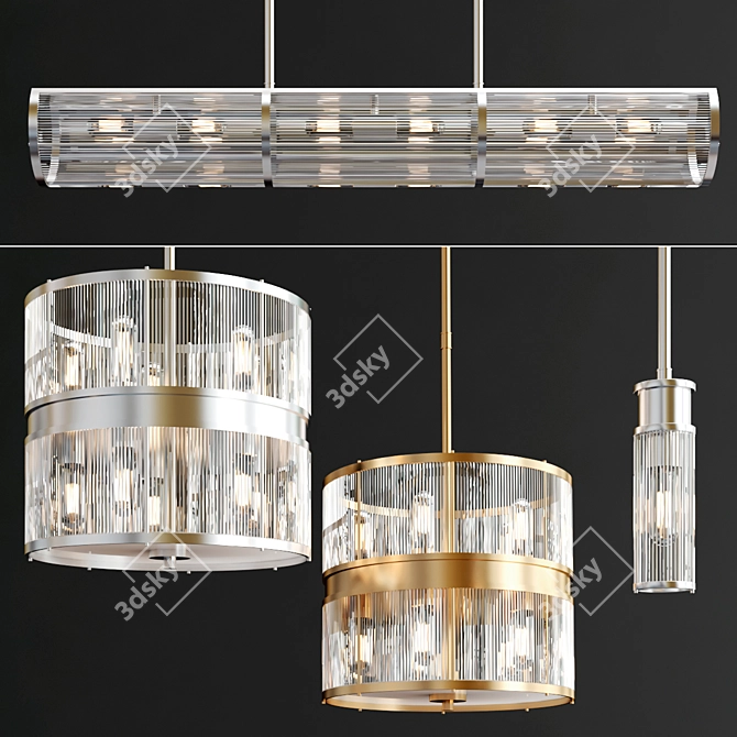 Designer Ralph Lauren Lighting Collection 3D model image 2