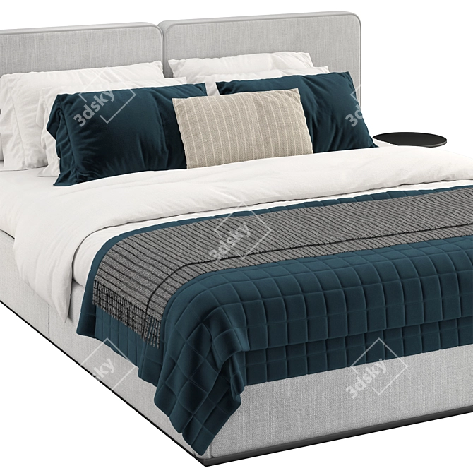 Modern Tatlin Bed 3D Model 3D model image 3