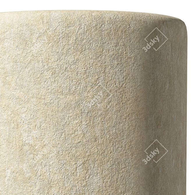 Seamless Plaster Material 54 Texture 3D model image 3