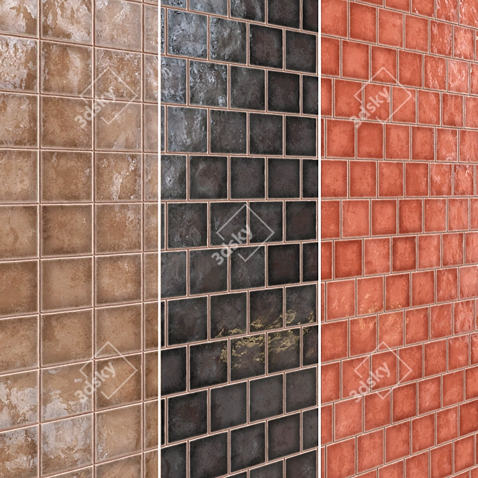 Domus Group Lusa Ceramic Tiles 3D model image 2