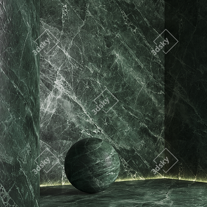  Seamlеss Marble Textures Pack 3D model image 2