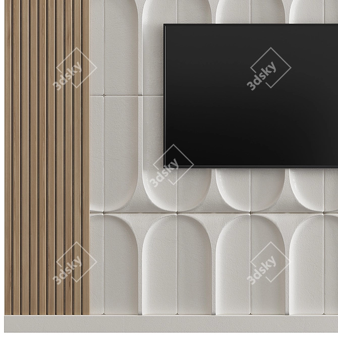 Modern Wall Decor 18 3D model image 3