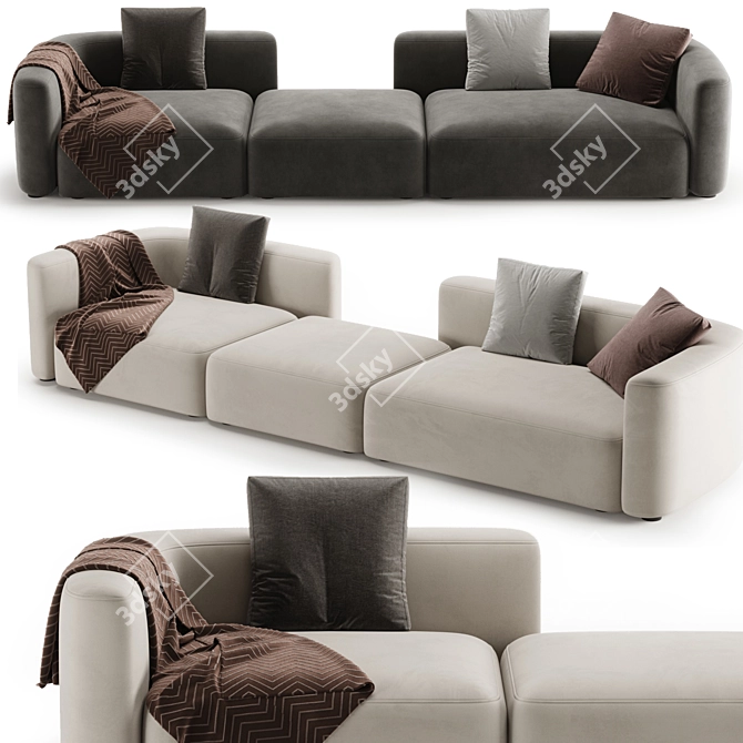 Modern ROMINA Sofa by ARTIPIECES 3D model image 3