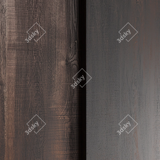 Seamless Oak Wood Texture 006 3D model image 3