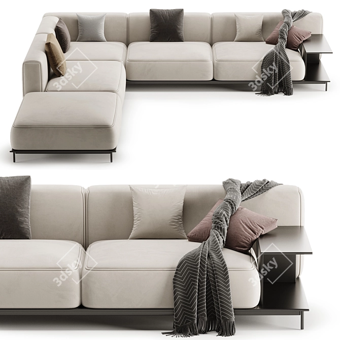 BRERA Sofa 2017 | Modern Design 3D model image 2