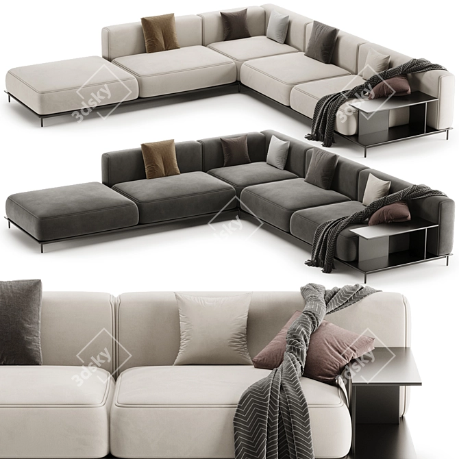 BRERA Sofa 2017 | Modern Design 3D model image 6