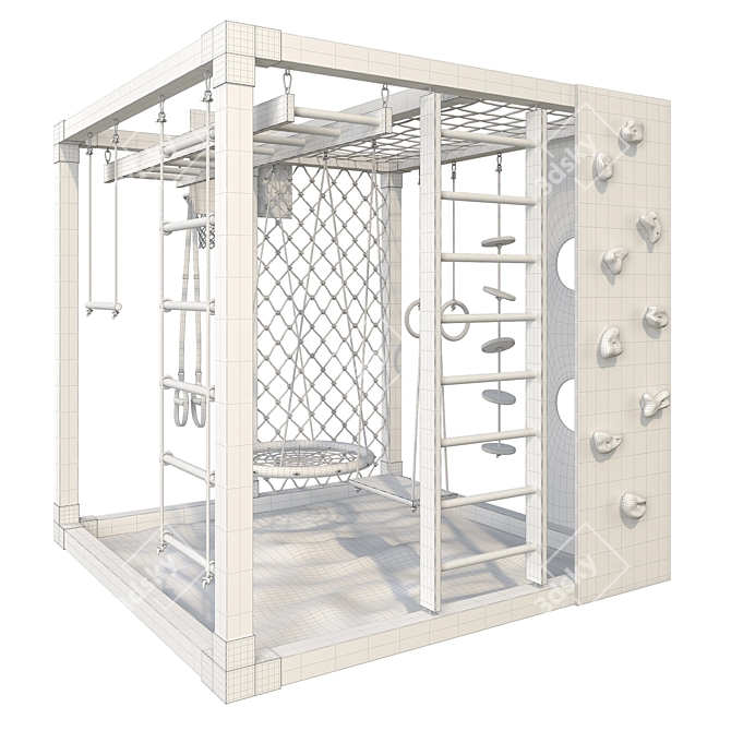 Ultimate Kid's Game Cube 6 3D model image 4