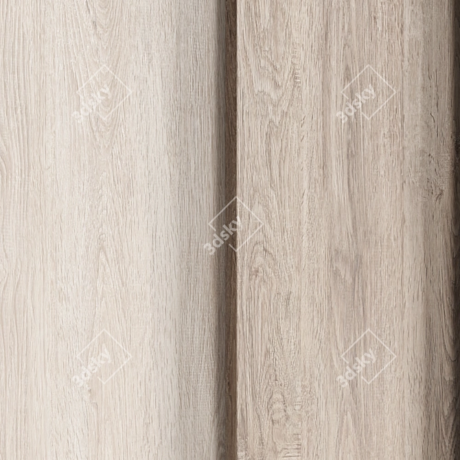 Seamless Oak Wood Texture Pack 3D model image 2