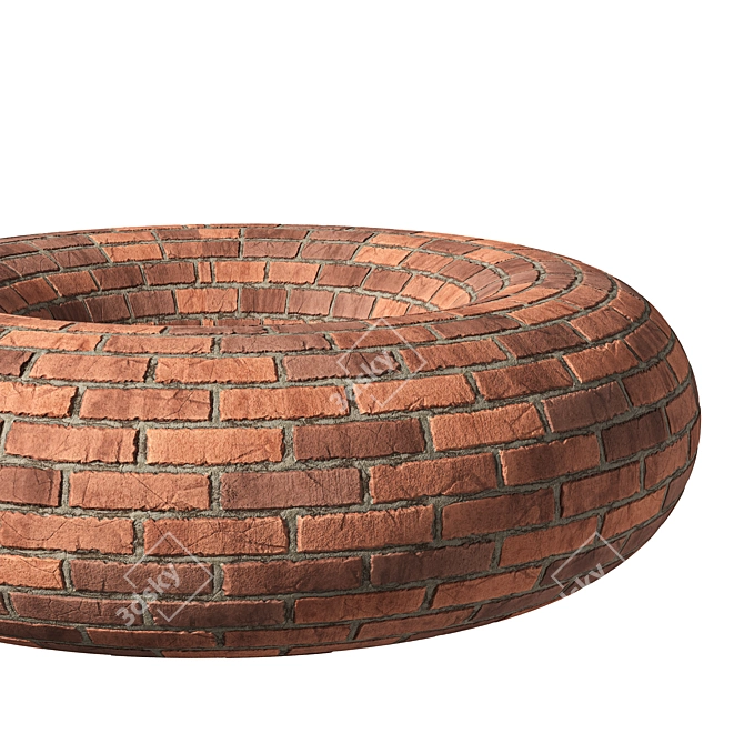  Seamless Brick Wall Textures Pack 3D model image 6