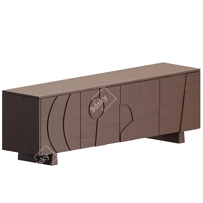  Modern Elegance: Wynwood Sideboard 3D model image 1