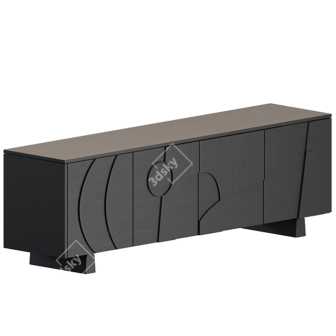  Modern Elegance: Wynwood Sideboard 3D model image 2