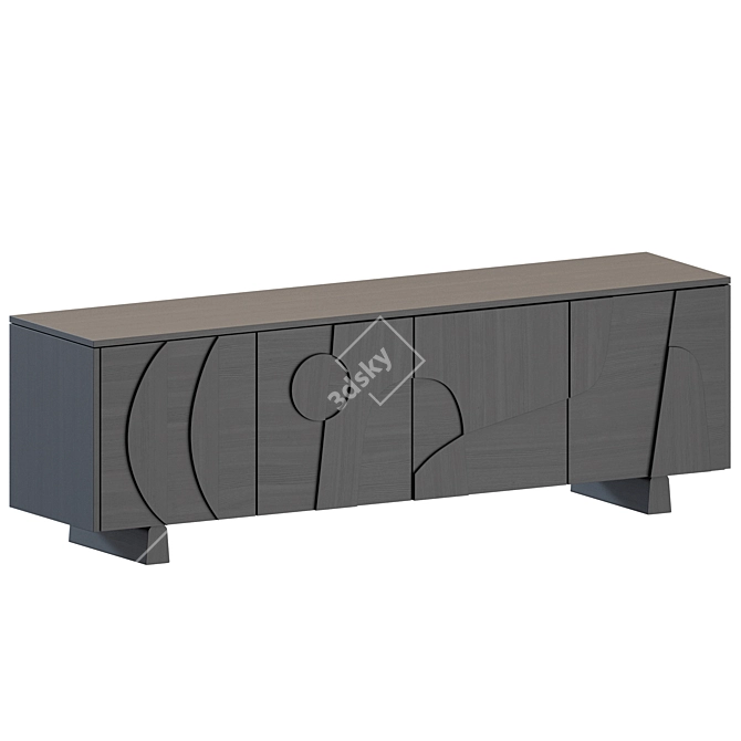  Modern Elegance: Wynwood Sideboard 3D model image 5