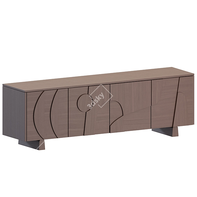  Modern Elegance: Wynwood Sideboard 3D model image 6