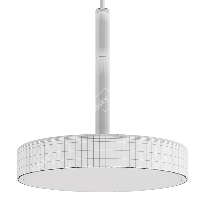 Sleek Olev OVERFLY Pendant Light 3D model image 3