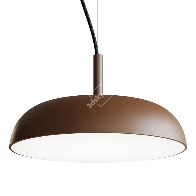 BUDINO Pendant Light, Contemporary Design 3D model image 2