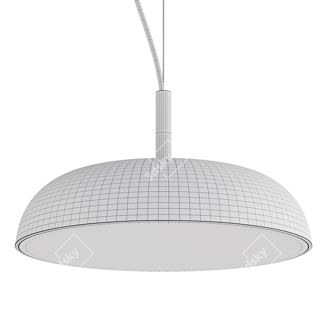 BUDINO Pendant Light, Contemporary Design 3D model image 3