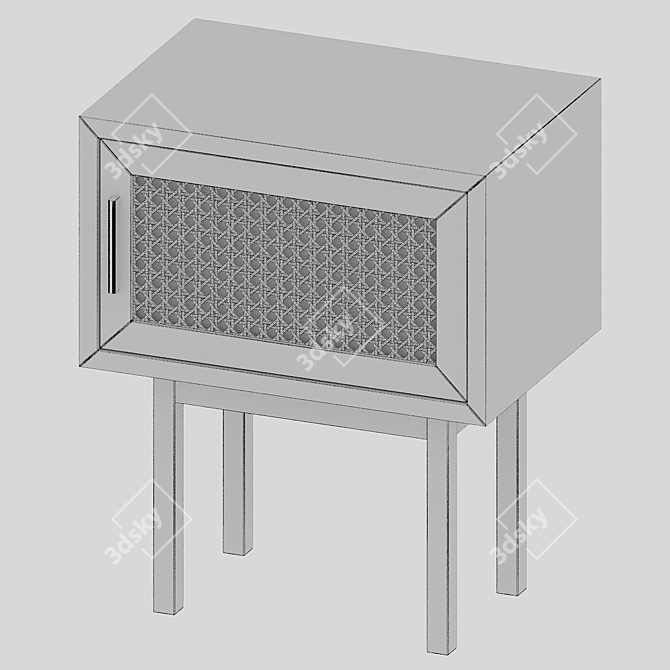 WASKA Side Table: Laredoute Beauty 3D model image 3