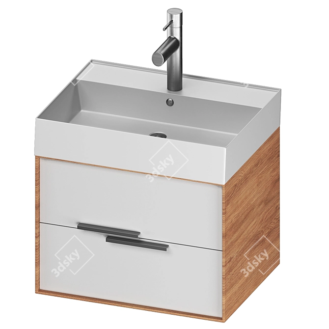 Jacob Delafon Vivienne Bathroom Furniture 3D model image 3