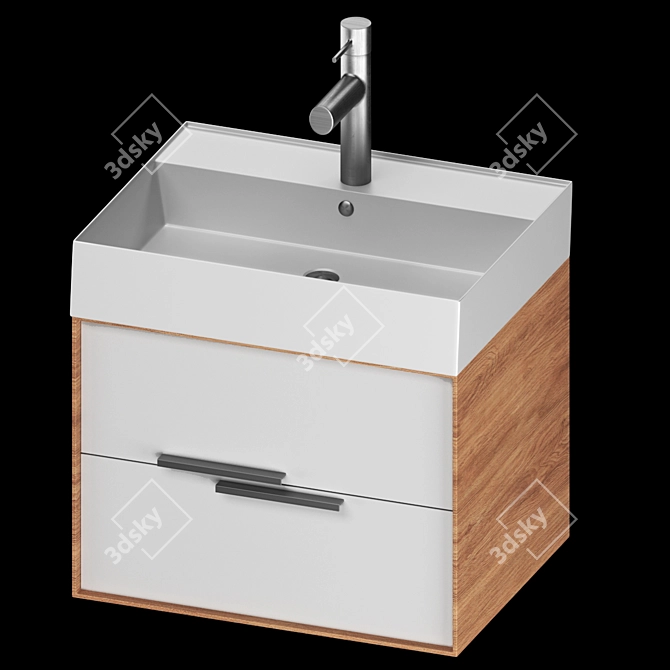 Jacob Delafon Vivienne Bathroom Furniture 3D model image 4