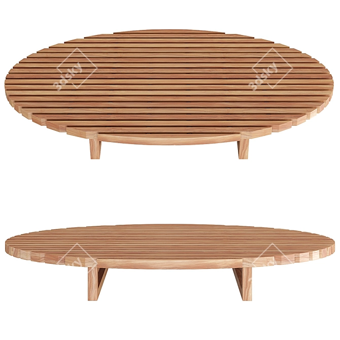 Eichholtz Anjuna Outdoor Table 3D model image 4