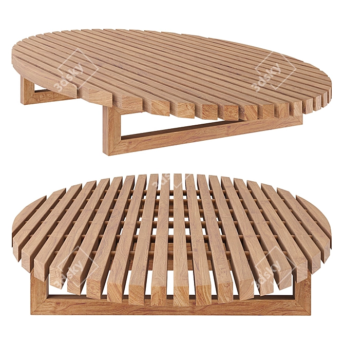 Eichholtz Anjuna Outdoor Table 3D model image 8