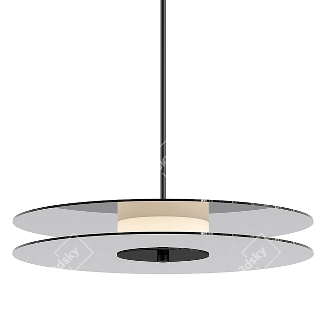 Modern Orion Pendant Light Fixture 3D model image 1