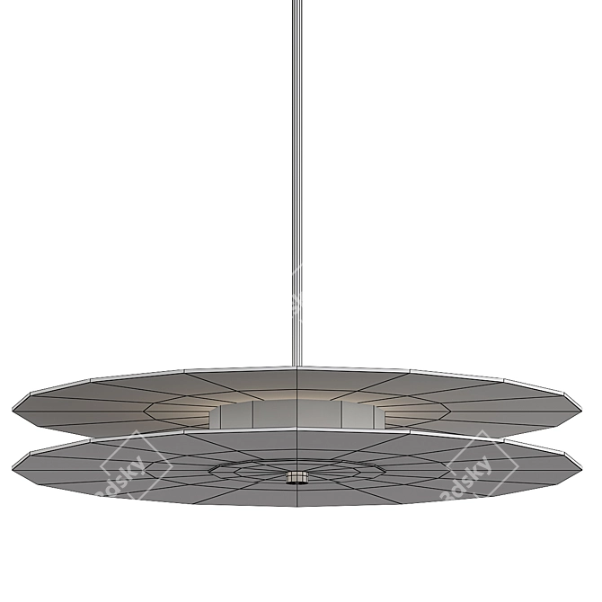 Modern Orion Pendant Light Fixture 3D model image 3