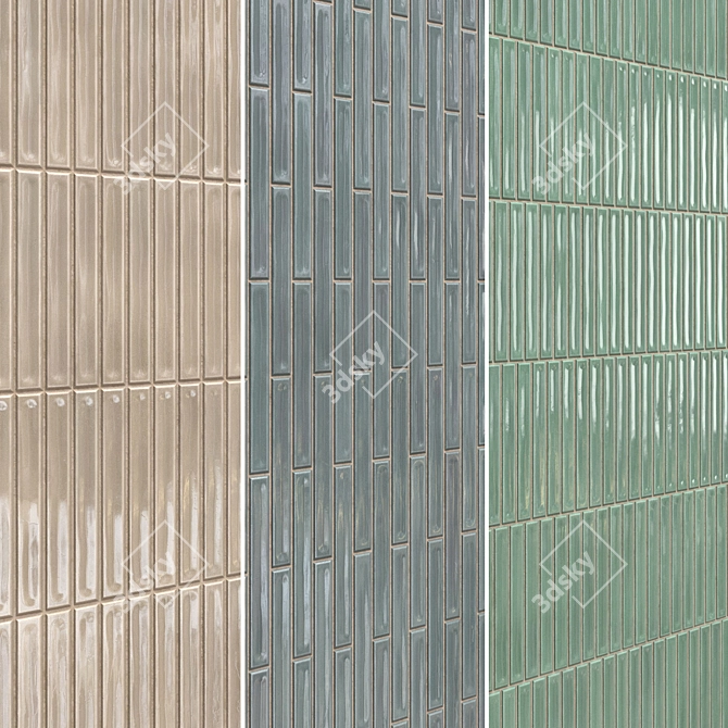 Seamless Ceramic Tiles Set WOW 3D model image 2