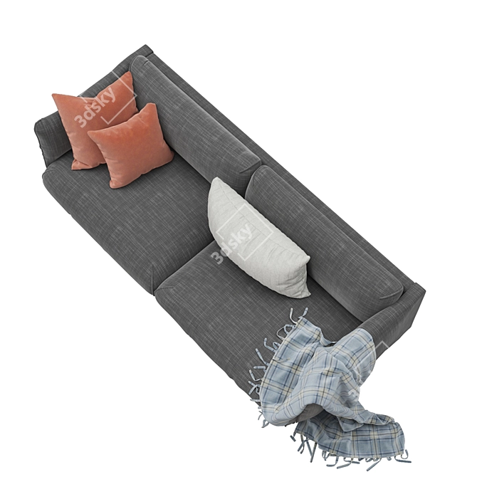 ÄPPLARYD 2-Seat Sofa in V-Ray 3D model image 13