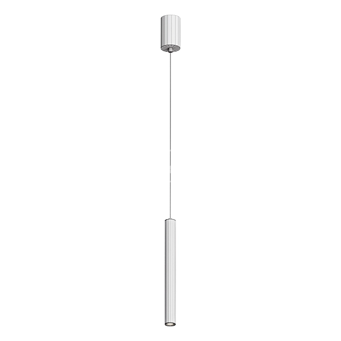 Sleek Design Lamp: Asker One 3D model image 5