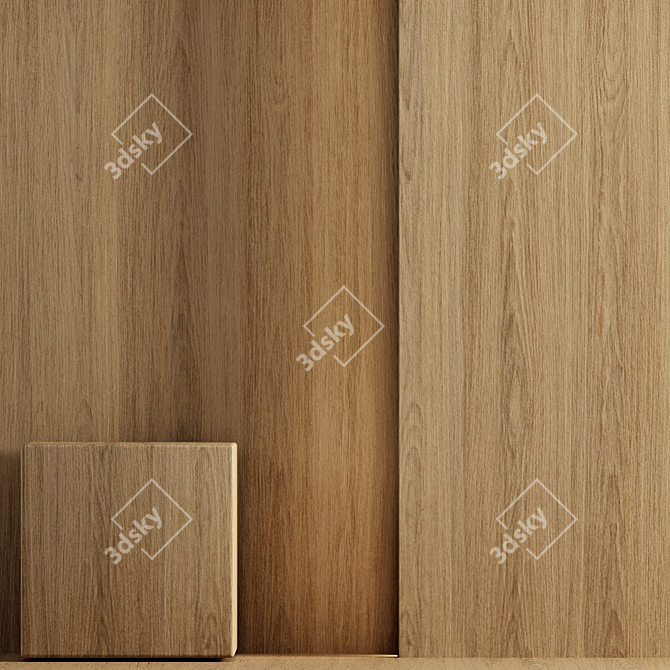 Premium 4K Wood Texture Pack 3D model image 1