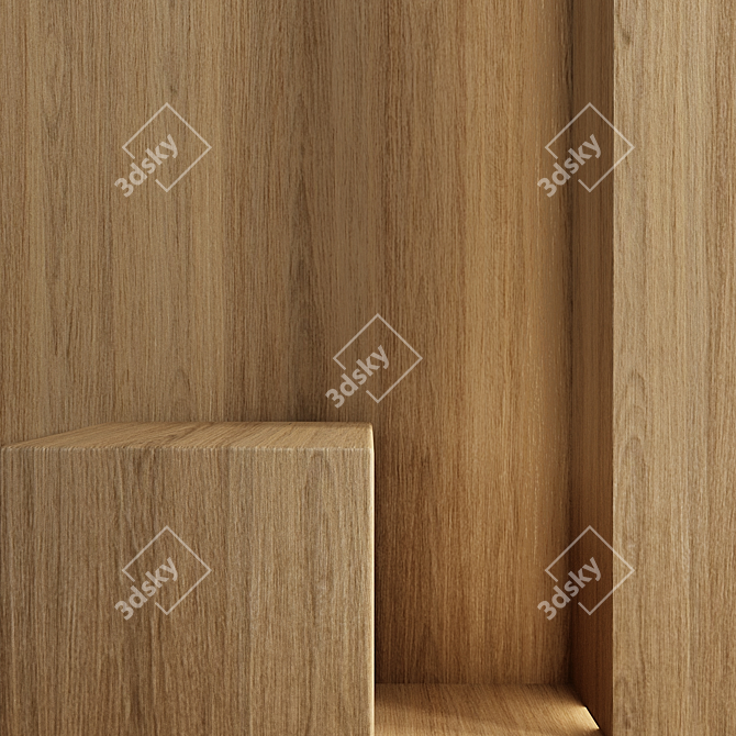 Premium 4K Wood Texture Pack 3D model image 3